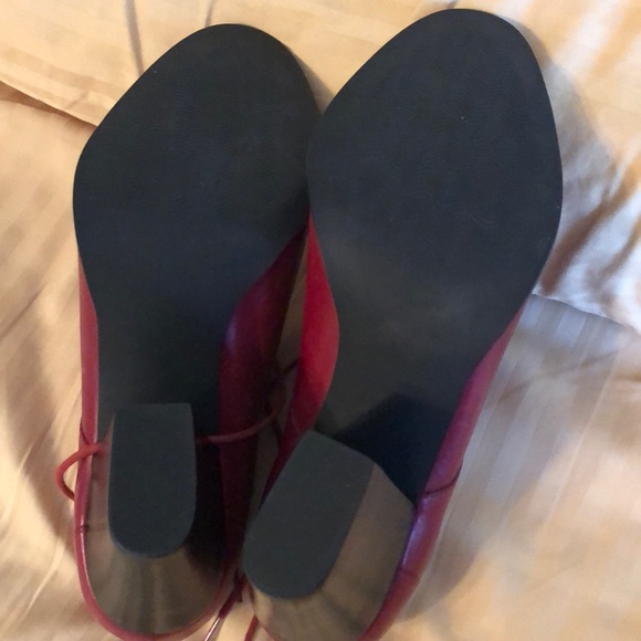 Deep Red Booties - Picture 3 of 4